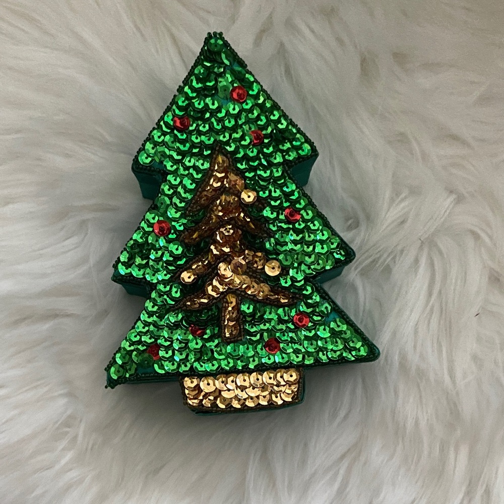 Sequin Christmas Tree Decor